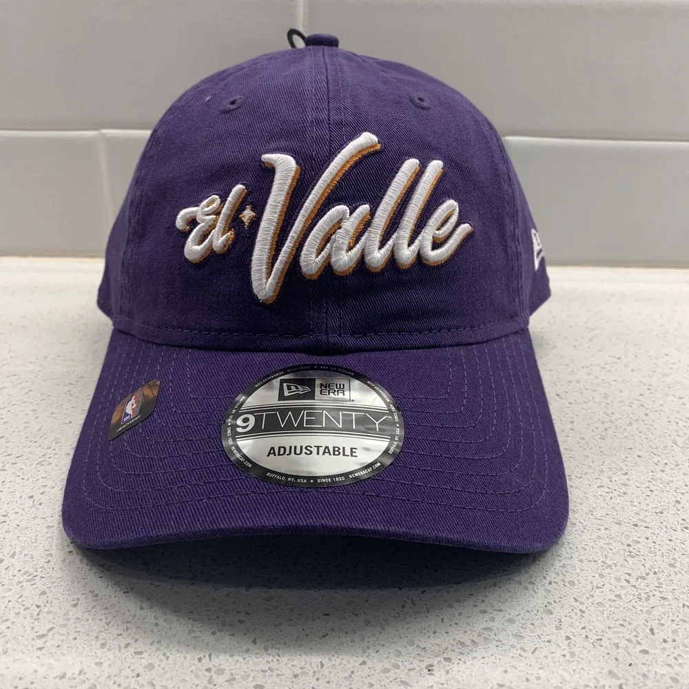Phoenix Suns New Era 9TWENTY 2023-24 City Edition Purple Adjustable Cap Hat OSFM